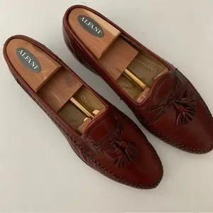 Santoni | Shoes | Santoni Mens Tasseled Leather Dress Shoes  display picture 3